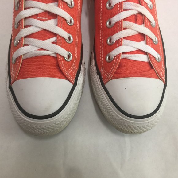 Converse All Stars Shoes Orange Unisex 7 Men 9 Women - Picture 6 of 14